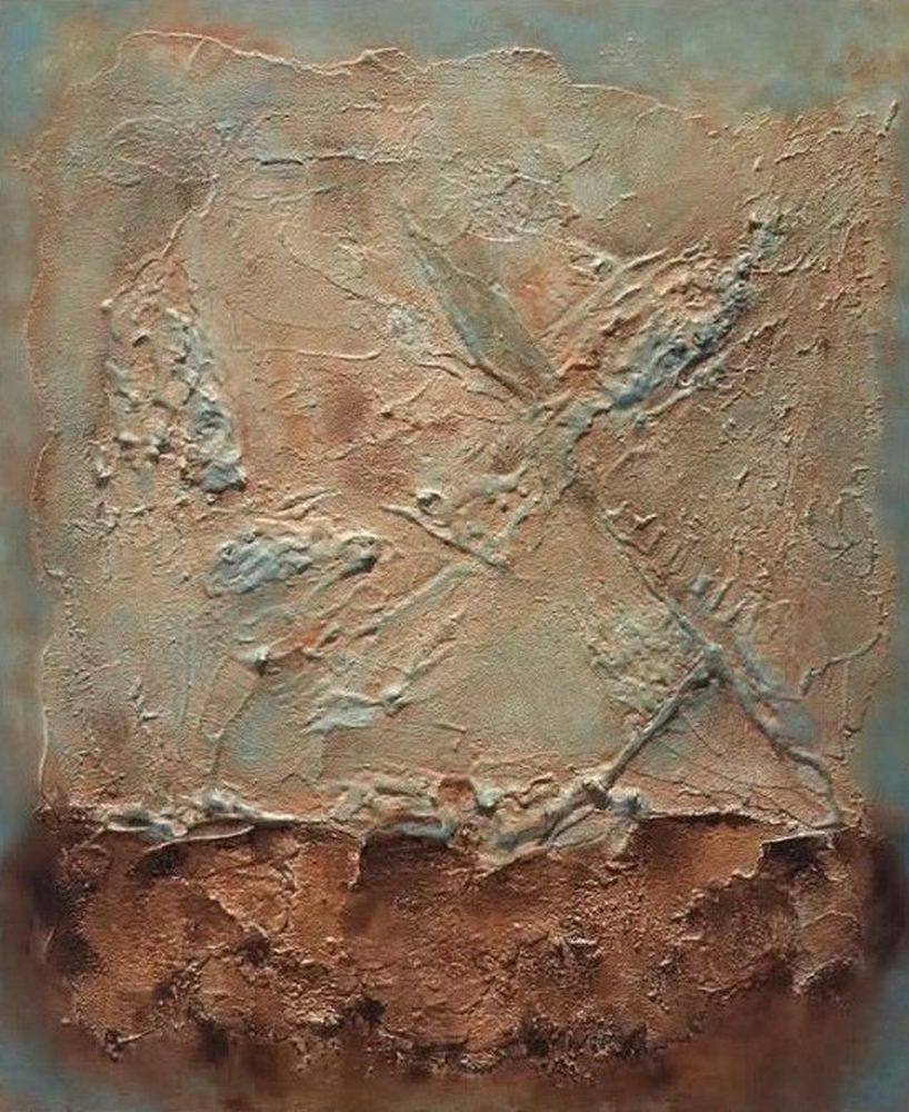 Óxido y mar, obra de Teresa Berruguete
