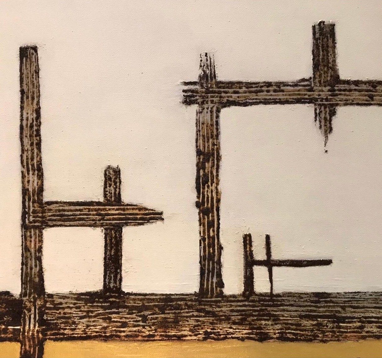 Ocre y tierra, obra de Teresa Berruguete